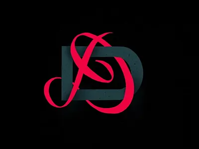 Letter D illustration