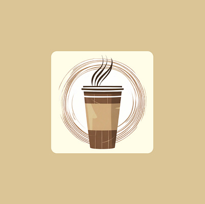 Coffee App Icon app appdesign appicon coffee dailyui design icon ui uidesign