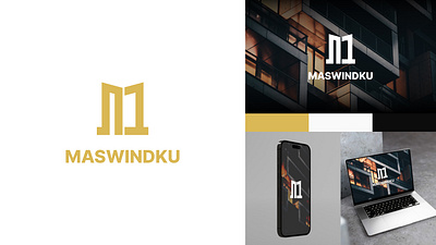 Maswindku branding graphic design logo