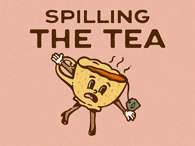 Tea Character Illustration! brand design branding graphic design illustration
