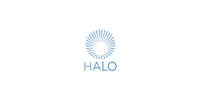 Halo Logo Animation 2d animation logo motion design motion graphics