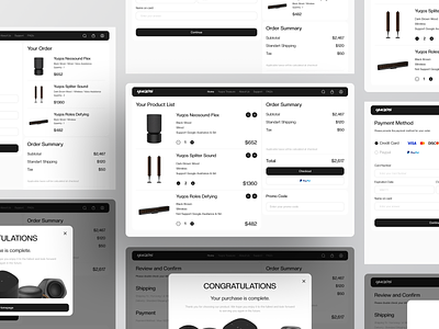 E-Commerce - Checkout checkout checkout payment clean design e commerce ecommerce electronic interface payment payment method shopping shopping app ui ux web website