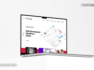 Loorlab - Website Re Design branding logo rebranding web design