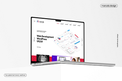 Loorlab - Website Re Design branding logo rebranding web design