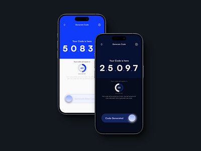 Code Generator app code design graphic design ios minimal product ui ux