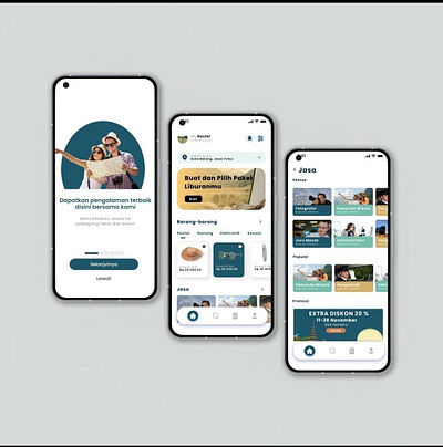 Holiyay - Holiday Reservation App figma holiday mobile app product design ui ui ux ux