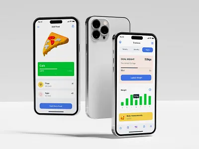 Tramkam - Health App app design food health kit mobile template tramkam ui