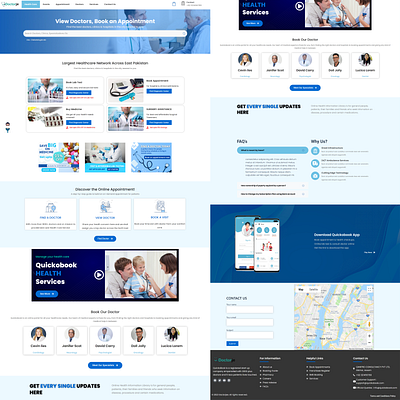 Doctor Appointment Booking Website appointment booking website doctor site elementor website design wordpress wordpress website wp