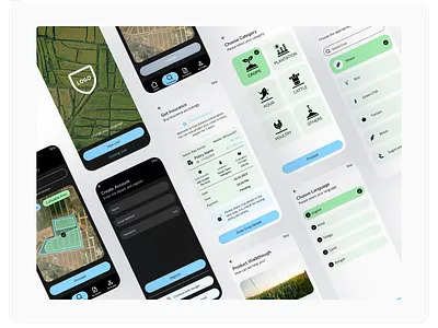 Fram Insurance App, UI Rewamp, Themes app application dark mode dashboard design farminsurance figma fintech highfidelity insurance light mode mockup product prototyping ued ui ux visual design