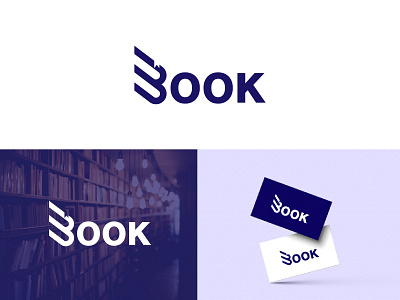 Book logo, wordmark logo, typography logo, lettermark logo booklogo bookshoplogo branddesigner branding graphic design lettermark librarylogo logo logodesign minimalistlogo modernlogo wordmark logo