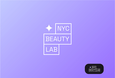 NYC BEAUTY LAB Logo Design! branding graphic design logo logodesign minimalist logo nyc