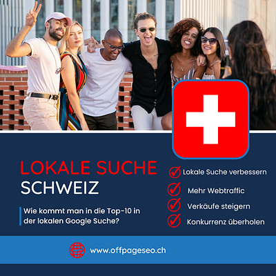Lokale Suche Schweiz verbessern canva canva post lokale suche schweiz