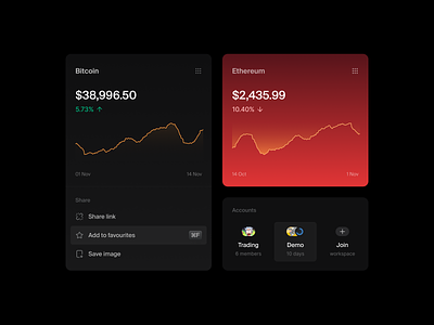 NVO: Components binance bitcoin blockchain btc components crypto cryptocurrency design system earn finance fintech hold nvo renua stake staking swap trade trading wallet
