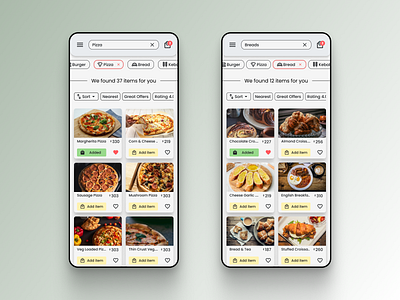 Food Ordering App Interface Design figma figma design food ordering app mobile design ui challenge ui design