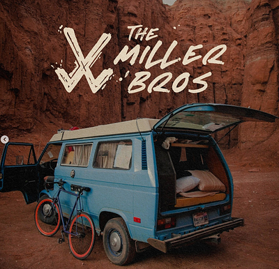 The Miller Bros Logo branding logo
