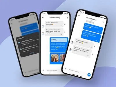 Healthcare App - Mobile Design care chat chatting chatting app doctor doctor app health healthcare app help image medic medical medication medicine nurse nurse app suggestion talk ui ux