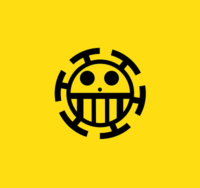 Trafalgar D. Water Law - logo animation 2d 2d animation animated logo animation anime anime fans law logo logo animation logo anime motion motion design motion graphics one piece