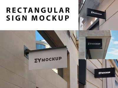 Rectangular Hanging Sign Mockup download mock up download mockup hanging sign mockup mockup mockups psd psd mockup sign mockup