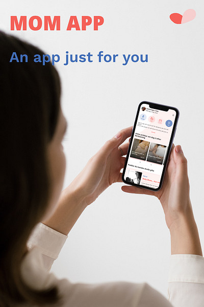 Mom App, An App just for you.. fourth trimester maternityapp mobile app momapp notification system postpartum ui ux