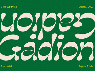 Gadion Font - Craft Supply Co brush creative design elegant font illustration lettering logo typeface ui