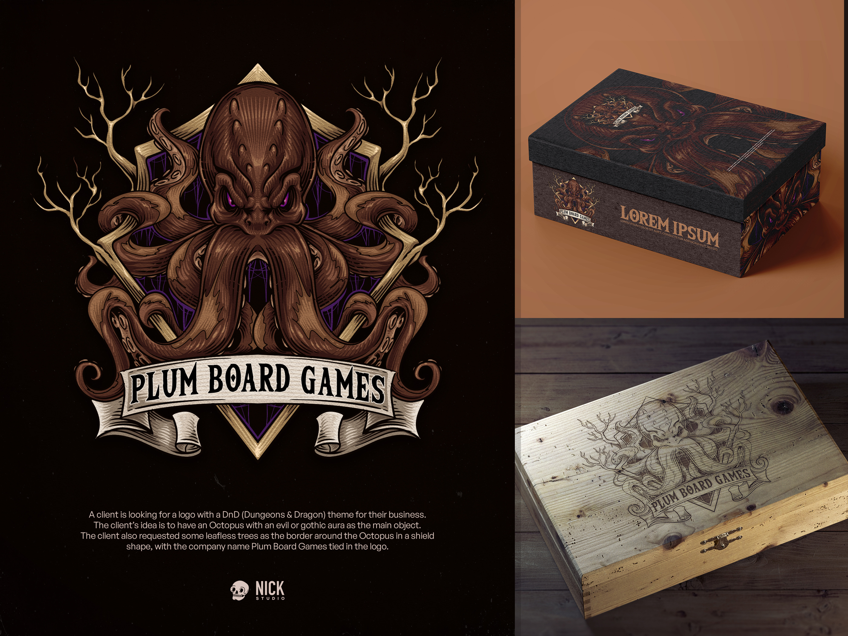 Plum Board Games by Nick Studio on Dribbble