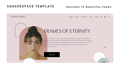 Website Template Squarespace 7.1 / Designer Portfolio Site brandbuilding branding coaching website creative design design digitalartwork graphic design illustration logo squarespace template squarespace website template ui website design website development website template wix template