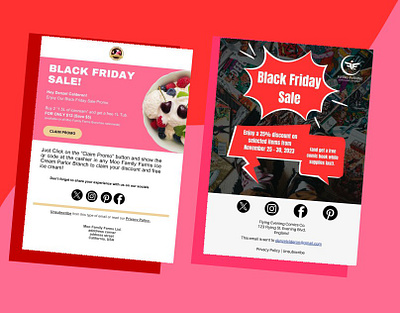 Black Friday Sale Email Newsletter email email design email marketing graphic design newsletter newsletter design