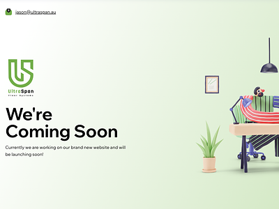 Coming Soon Page coming soon page ui ui design web design