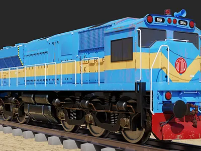 Locomotive 3d