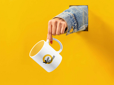 We Volunteers Mug Design design designinspiration dribbble dribbblers graphic design illustration logo mugdesign vector