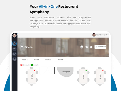 Monchify - Your All-in-One Restaurant Symphony adminpanel design management panel restaurant ui ux