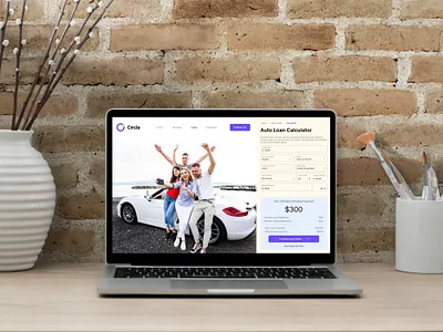 Auto Loan Calculator auto loan calculator calculator ui ui design uiux user experience user interface ux ux design web design