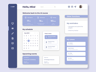 LMS Dashboard and Table UI Design dashboard dashboard design design figma graphic design lms lms ui software table table design typography ui ui design ux web design