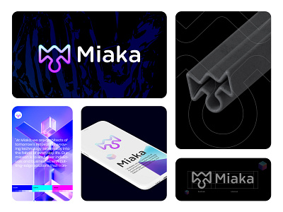 Miaka branding 3d abstract logo agency brand identity branding branding 2023 designer graphic design illustration logo 2023 logo animation logo design m logo modern logo motion graphics popular branding simple logo ui unique logo ux