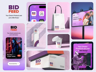 BidFeed - A Branding of a Products Biding App auctiondesign auctionplatform biddingapp bidplatform branding creativedesign digitalcommerce digitalmarketplace dribbbledesign dribbbleshot interactivedesign logo onlinebidding productbidding productdesign uiinspiration uiux userexperience visualdesign webdesign