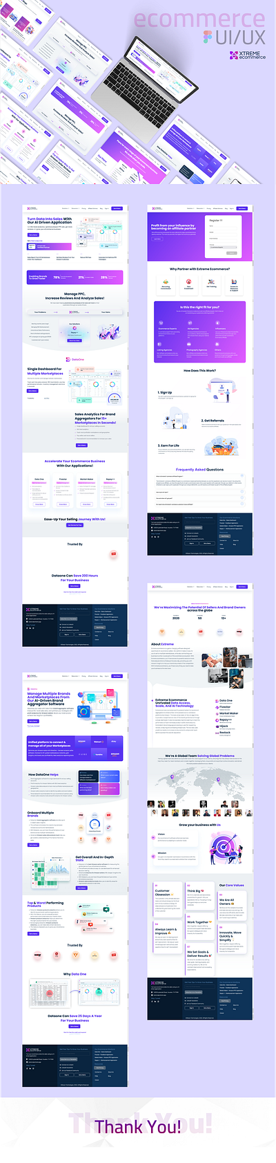 ECommerce UI/UX Design - Web Design Service by Hashcrypt Technologies ...