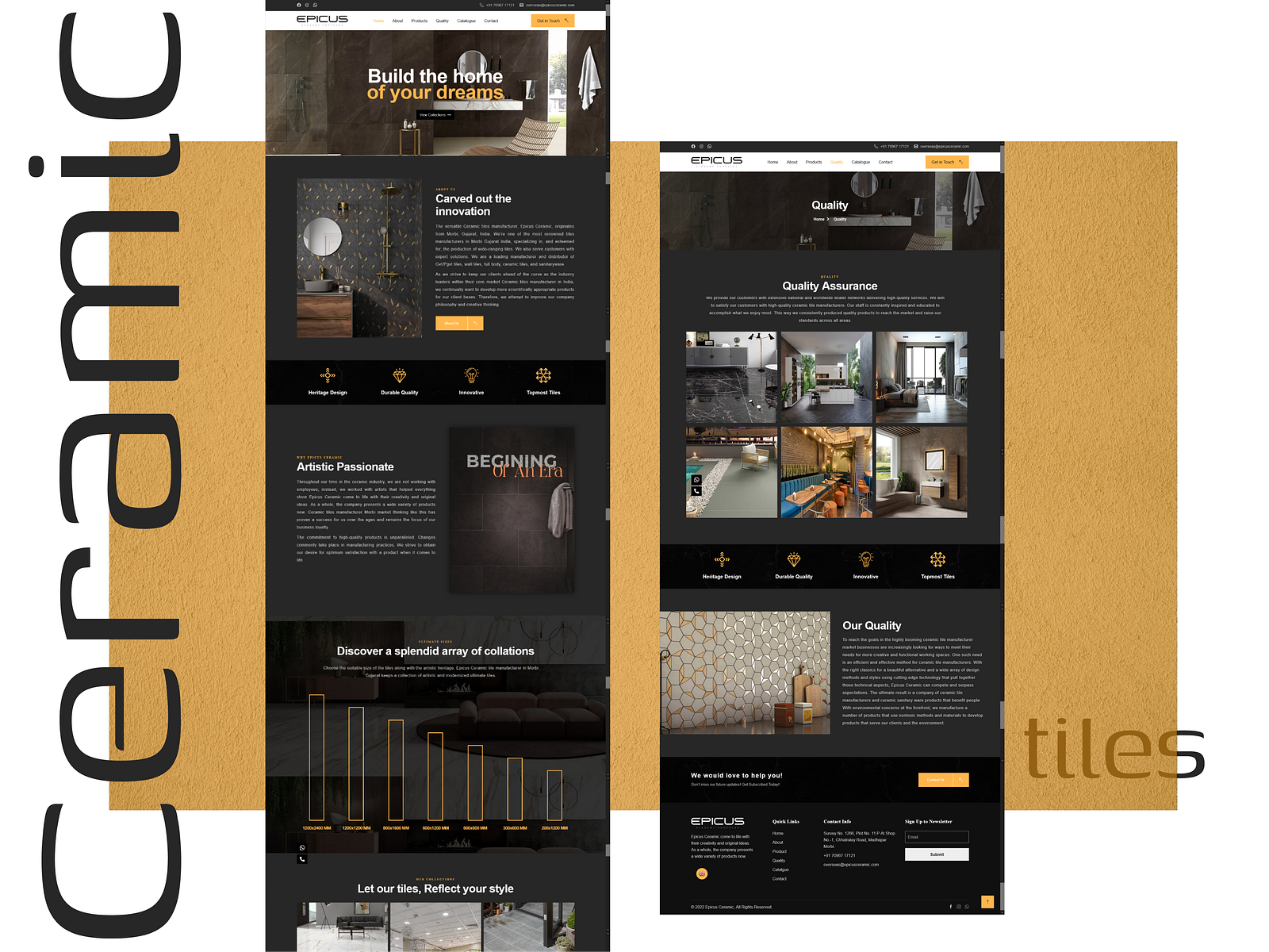 Creative UI/UX Design - Informative Web Design by Hashcrypt ...