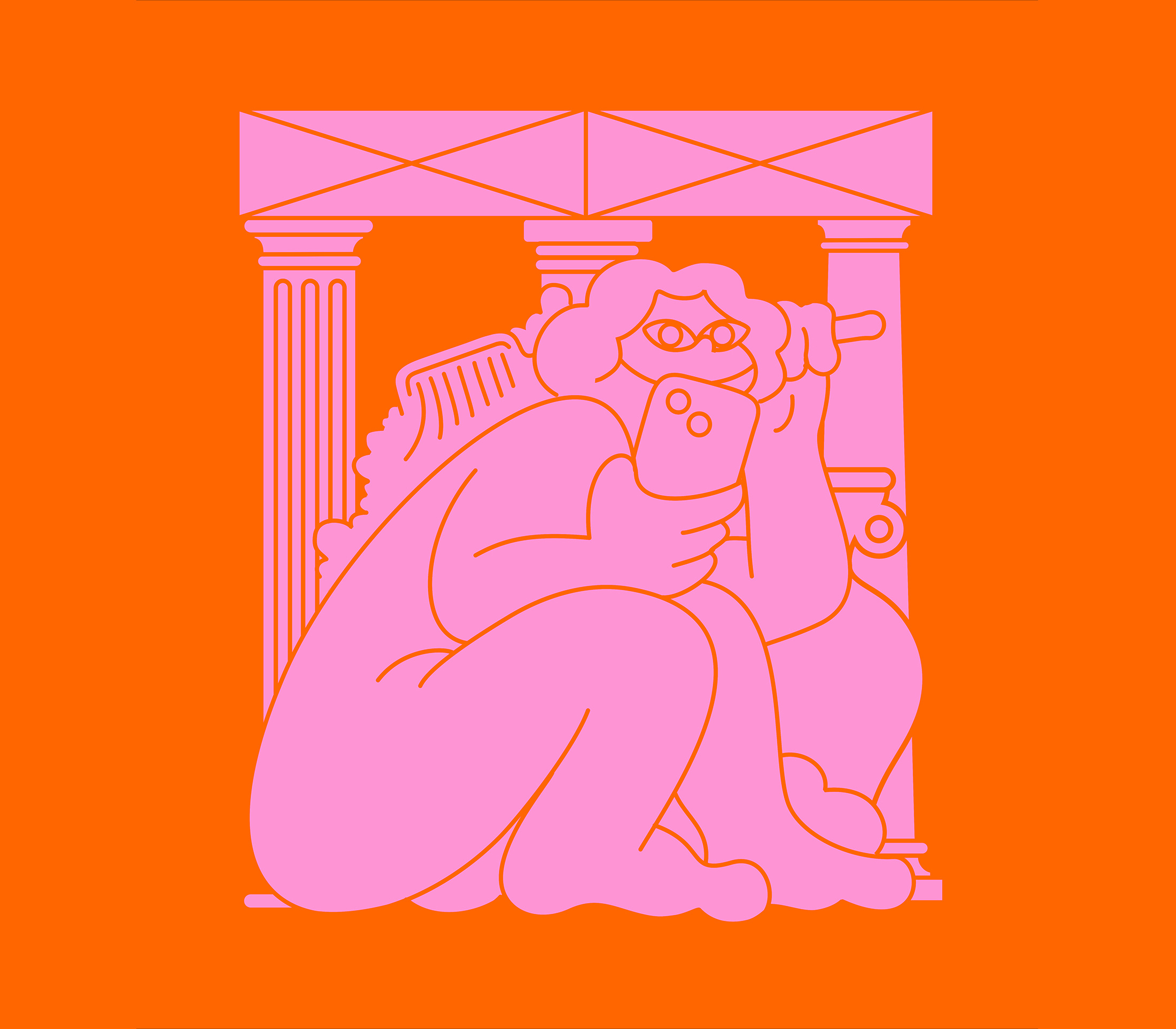 Bathing troll artwork brand illustration design digital artwork digital illustration drawing graphic illo illustration print qillo studio vector vector illustration vectorartwork vectorwork