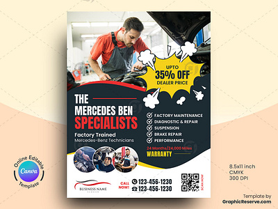 Mercedes Car Repairing Flyer Template Canva affordabale auto repair auto repair experts automobile repair canva flyer canva canva flyer design canva flyer template car engine repair flyer car maintainenance flyer car problem solved car repairing flyer car service flyer canva template car specialist flyer luxury car maintenance flyer mechanic shop mercedes benz mechanic mercedes repair experts flyer mercedes specialist flyer specialized auto service trusted mercedestechnician