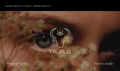 TAURUS BEAUTY STUDIO - BRAND IDENTITY branding design graphic design logo