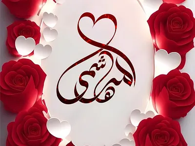 Amar Hashmi Arabic Calligraphy Design amar arabic calligraphy arabic calligraphy logo arabic logo arabic typography arabicgift arabicnamegift calligraphy couplegiftarabic design graphic design hashmi illustration kazmi logo sadat soulmatearabicdesign syed