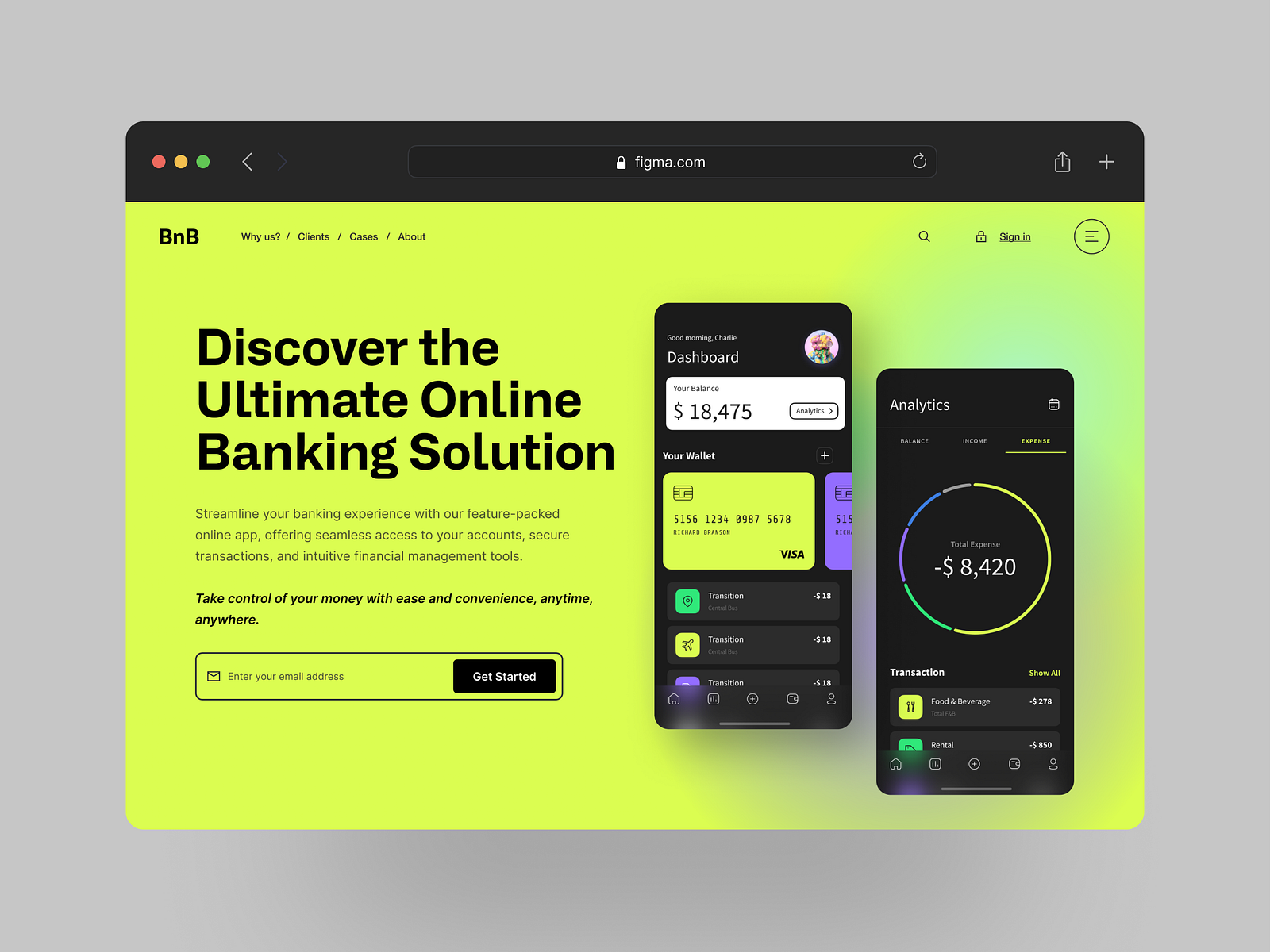 BnB-Online banking by Julia Shagofferova 🇺🇦 on Dribbble