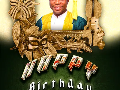 Birthday print design graphic design typography vector