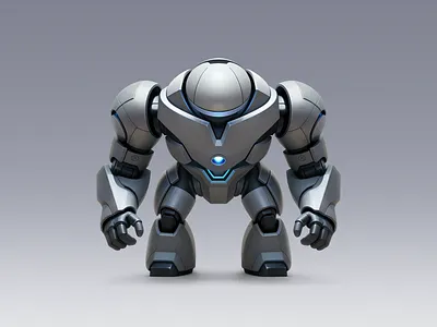 Game art - Robot concept 2d art 2d game 3d 3d art character character design concept art game app game art game design game units graphic design illustration ios game mascot mobile game robot concept