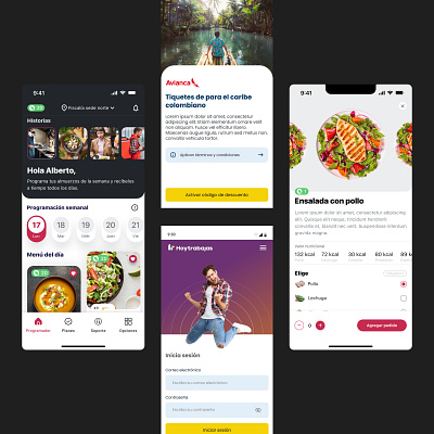 😍 Points system and an application for restaurants 😎 design desing ui user experience user interface ux