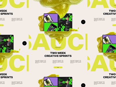 Sauce art direction branding concepting creative direction design sauce ui website