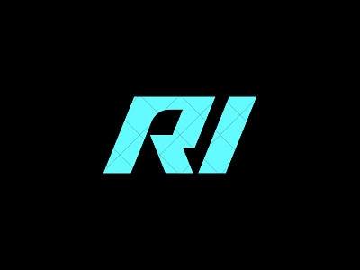 RI Logo branding creative design digital art graphic design i ideas identity illustration lettermark logo logo design logos logotype monogram r ri ri logo ri monogram typography