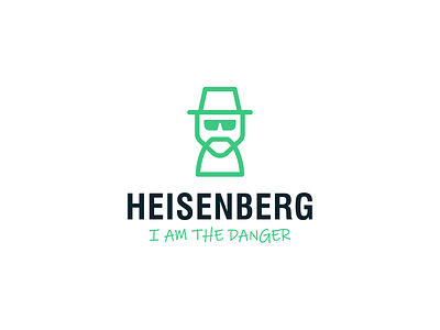 Heisenberg logo branding breaking bad business chemistry cooking design distribution laundering logo logodesign logodesigner mark money production symbol