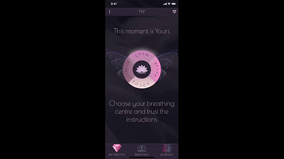 Meditation and Mindfulness App animation figma ui