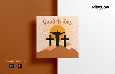 Good Friday Poster adobe photoshop branding creativeart design dribbble goodfriday graphic design graphic designer holiday holyweek illustration poster